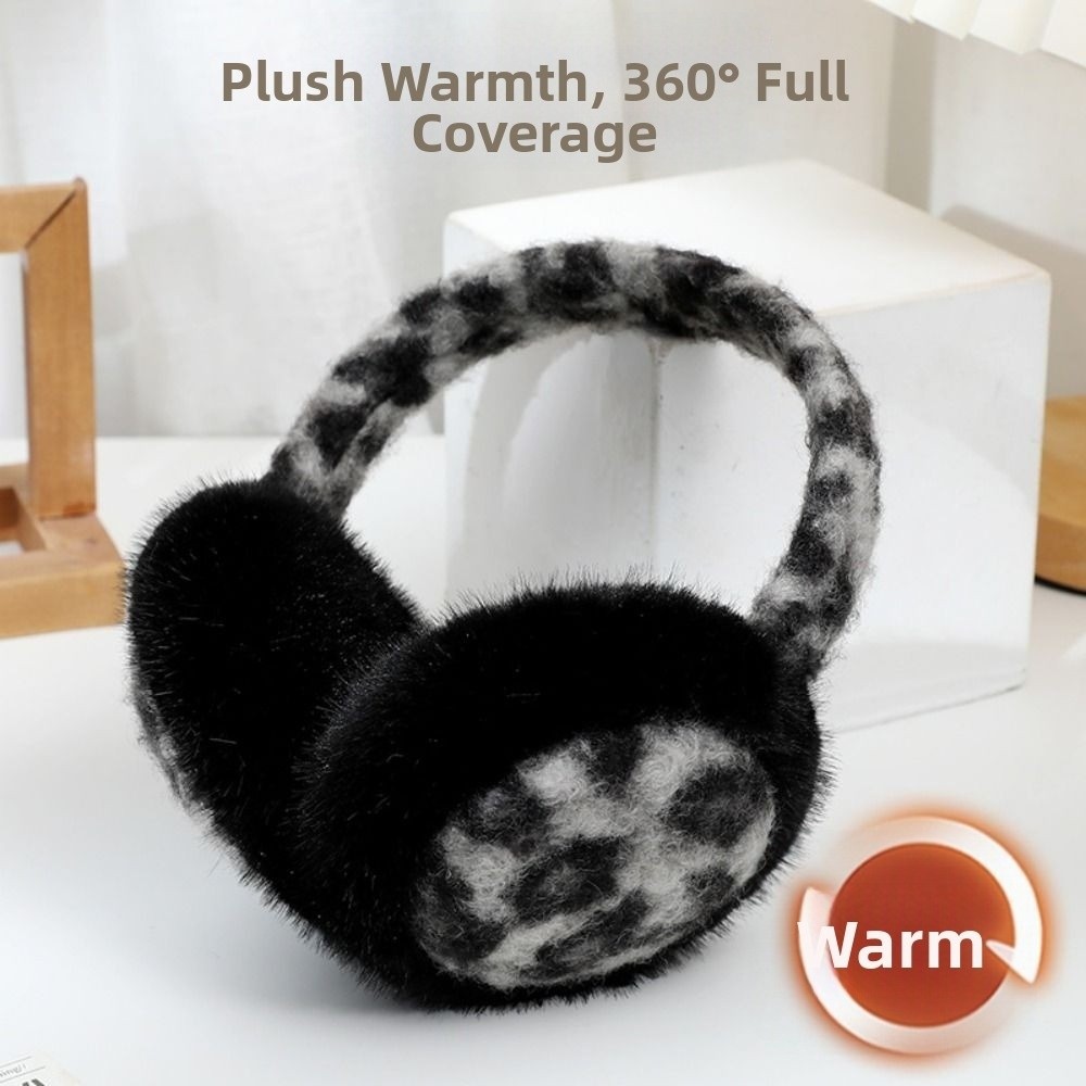 Earmuffs Foldable - 패션 접이식 플러시 귀마개 두꺼운 부드러운