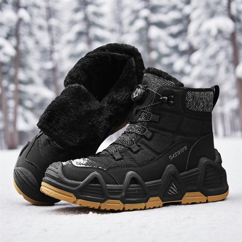 따뜻한 털 안감 남성용 전투 전술 사막 부츠 남성 야외 - Waterproof Winter Boot 리뷰 및 가격