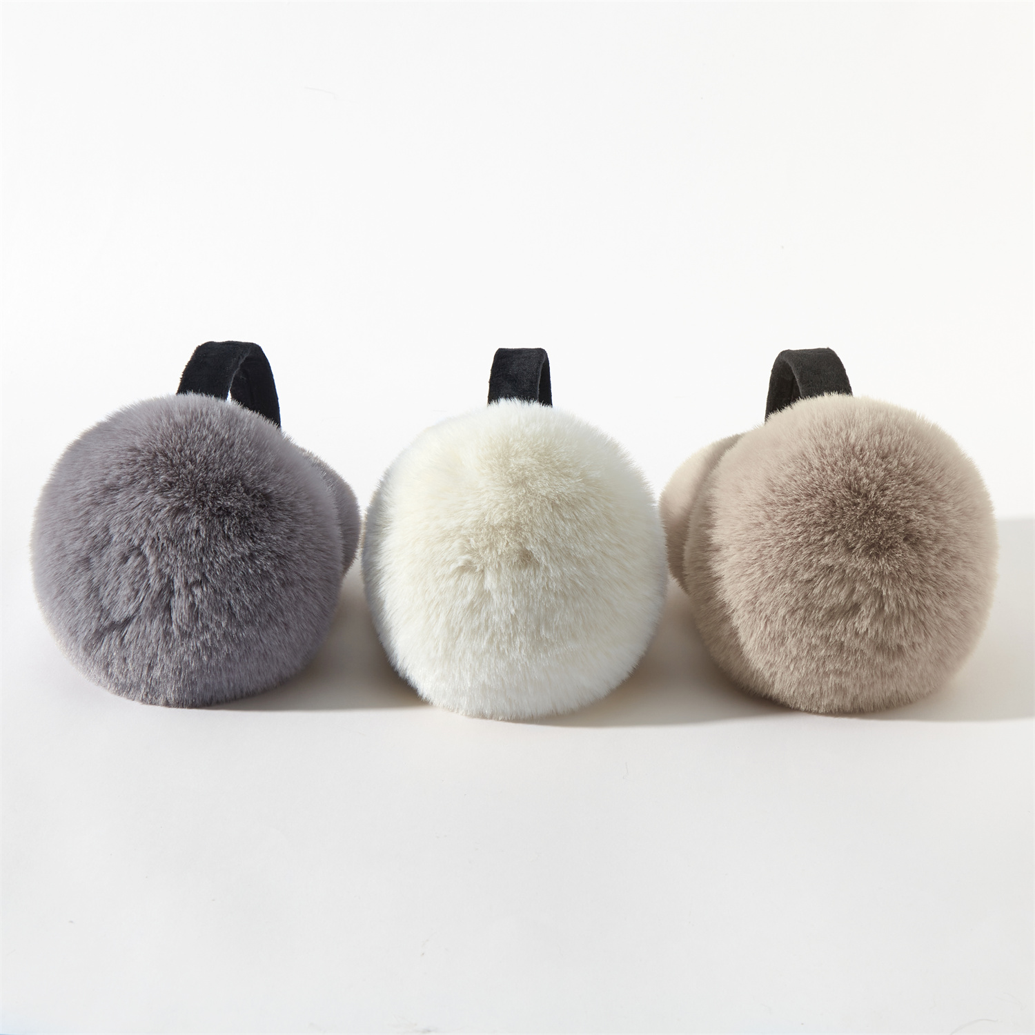 2025년 신상 컬러 블록 귀마개 패션 정교한 인조 토 - Earmuffs Foldable 리뷰 및 가격
