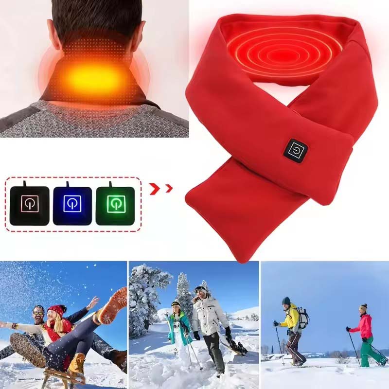 USB 여성 남성용 히팅 스카프 온도 조절 스카프 3단 - Neck Gaiter Fleece 리뷰 및 가격