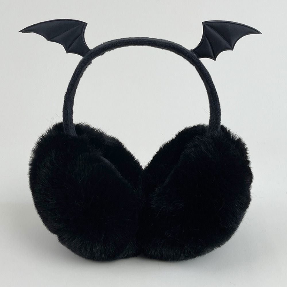 고딕 스타일 접이식 귀마개 박쥐 날개 악마 뿔 인조 퍼 - Earmuffs Foldable 리뷰 및 가격