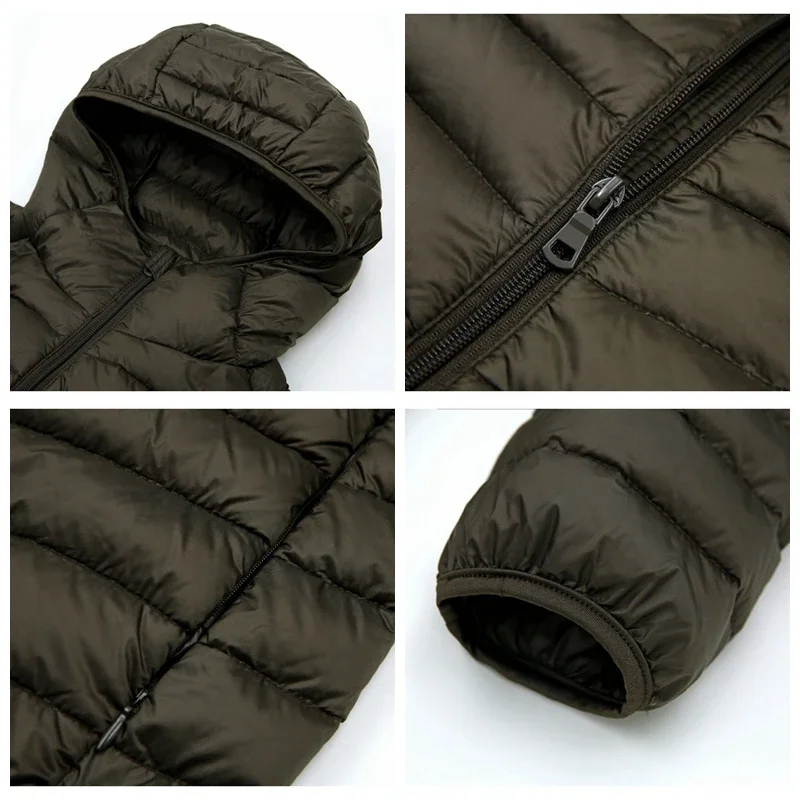 다운 재킷 남자 2024 새로운 90% 화이트 오리 슈 - Down Jacket Packable 리뷰 및 가격