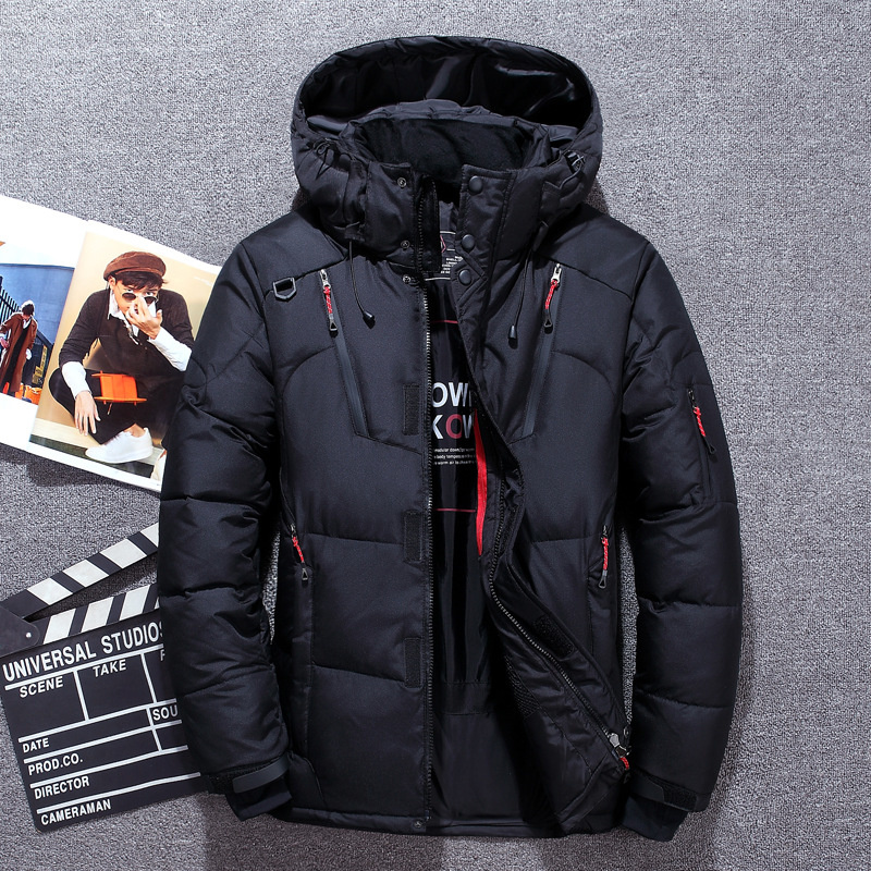 -20도 겨울 의류 남성, 흰색 오리 거위 깃털 코트  - Down Jacket Packable 리뷰 및 가격