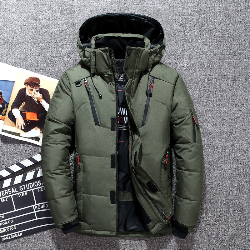 -20도 겨울 의류 남성, 흰색 오리 거위 깃털 코트  - Down Jacket Packable 리뷰 및 가격